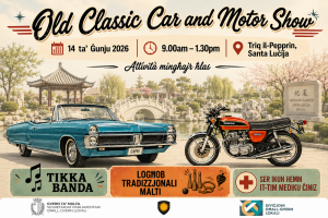 Santa Luċija to host classic car and motor show