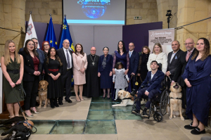 Service dogs graduate from preparatory programme to assist people