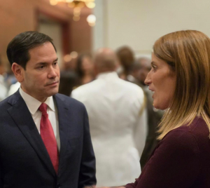 Metsola meets US Secretary of State Marco Rubio while in New York for UN General Assembly