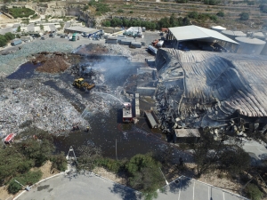 [WATCH] Sant'Antnin plant fire: drone footage reveals extent of damage