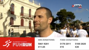 [WATCH] Prime Minister Robert Abela joins in on the President's Solidarity Fun Run