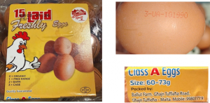 Do not eat these eggs after 17 December