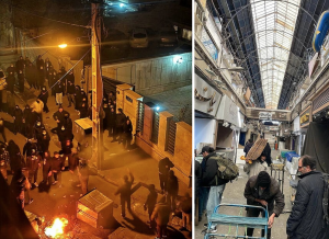 Iran accuses US of fuelling unrest as Trump warns of possible military action