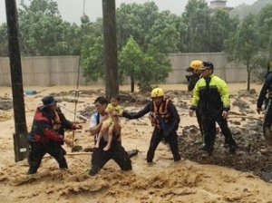 Six deaths and millions without power after typhoon batters South-East China