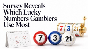 Survey reveals which lucky numbers gamblers use most