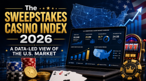 The Sweepstakes Casino Index 2026 - A data-led view of the U.S. market