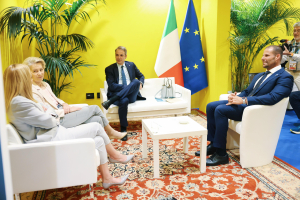 EU leaders discuss Libya after diplomatic snub
