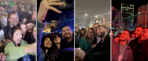 Electioneering over a Guinness: Robert Abela and Alex Borg join revellers at St Patrick’s celebrations