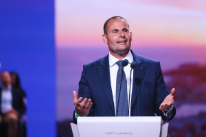 Abela pitches himself as a steady hand in times of crises as election speculation grows