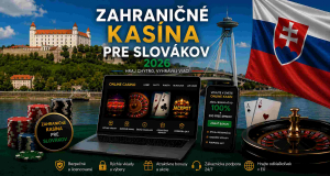 Zahraničné kasína pre Slovákov 2026
