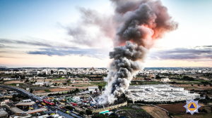 Massive Żejtun scrapyard fire extinguished after 16-hour operation