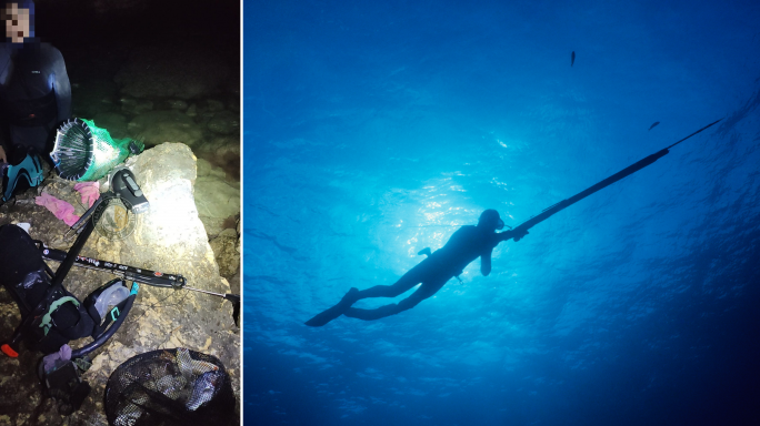 Two caught illegally spearfishing red-handed in Mellieħa