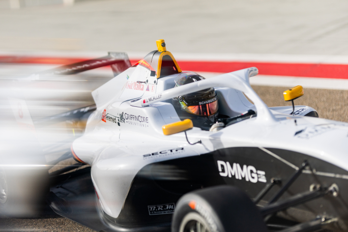Jacob Micallef battles through mixed fortunes in Spanish F4 round 3 at MotorLand Aragón