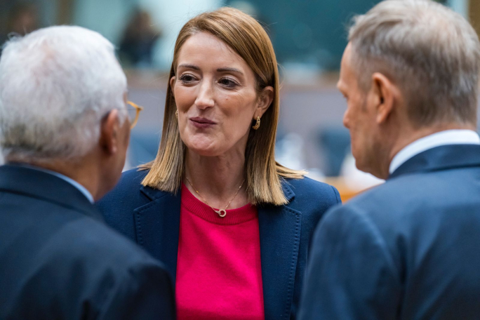 Metsola: EU at ‘critical moment’ for lasting Ukraine peace