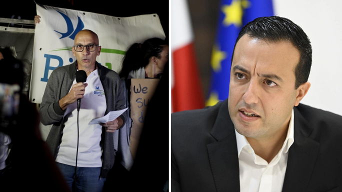 Camilleri clashes with BirdLife, accuses NGO of inciting against Malta