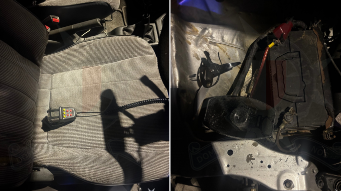 Police confiscate 21-year-old's car fitted with emergency siren