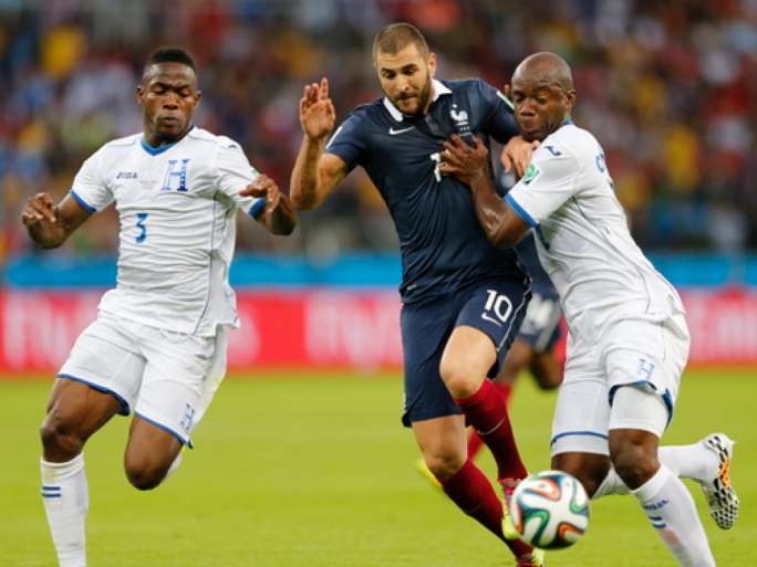 Benzema brace leads France to 3-0 win over Honduras