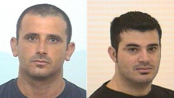 Police searching for two men over pending court case