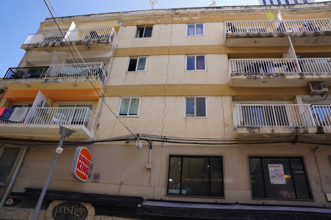 Residents evacuated from homes after failure to address 'deteriorating' Paceville building