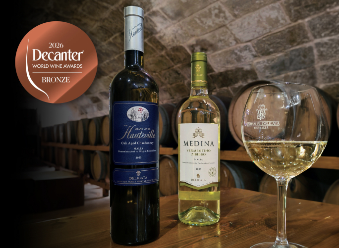 Double success for the Delicata Winery on the world stage