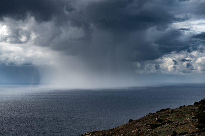 Isolated showers and gusty winds expected on Wednesday morning