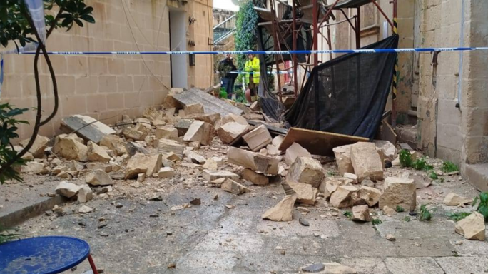 PN slams government's failure to act after partial house collapse in Birgu