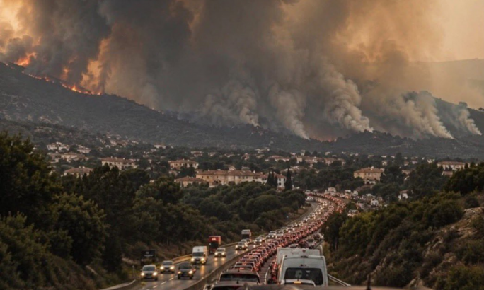 Wildfires generate fire thunderstorm as blazes ravage France and Spain