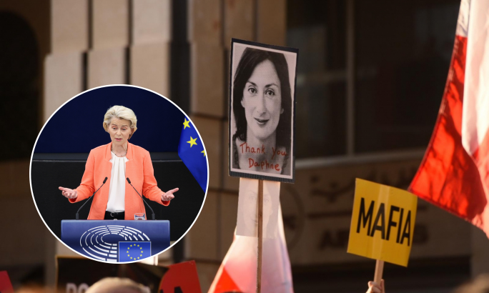 Von der Leyen vows EU vigilance over Daphne Caruana Galizia murder case