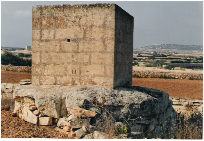 Illegal excavations next to Qrendi dolmen