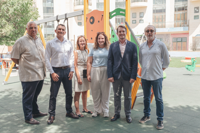 HSBC Malta Foundation and Hudson Foundation help expand Inspire’s LinC therapeutic playground