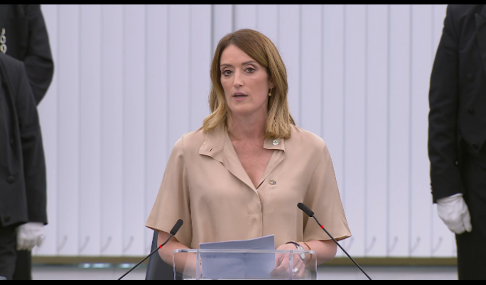 Roberta Metsola calls for urgent diplomacy and an end to Gaza violence