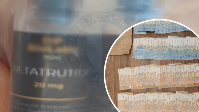 Police arrest three men, woman after seizing peptides, steroids, cash