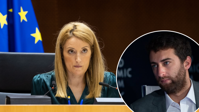 Matthew Caruana Galizia slams Metsola's, EPP's double standards on starving journalists in Gaza