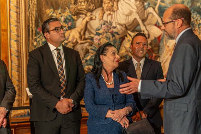 Grand Master's Palace tapestries return home after restoration in Belgium