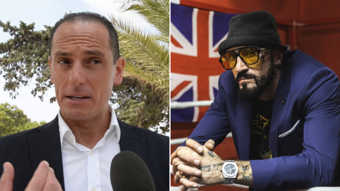 Psychiatrist Mark Xuereb and former boxer Scott Dixon in the dock over forgery charges