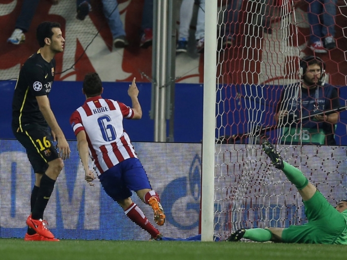 Atletico Madrid stun Barcelona to reach UEFA Champions League semi-finals