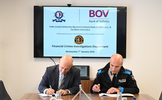 BOV and police will work together to raise financial crime awareness