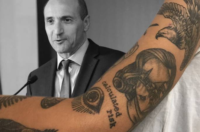 [WATCH] Health ministry rolls out tattoo consultation but does Chris Fearne have one?