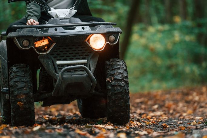 Two injured in late evening quad bike accident