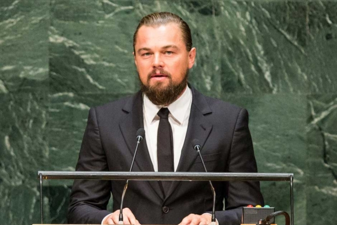 DiCaprio appeals for action on climate change