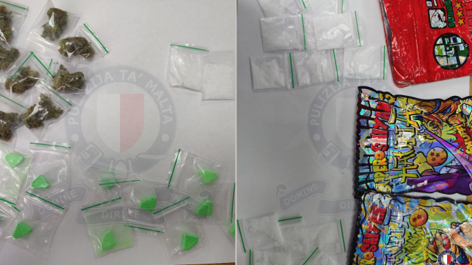 Four men arrested in St Julians and Isla over suspected drug trafficking