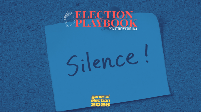 Election Playbook: Silence please!