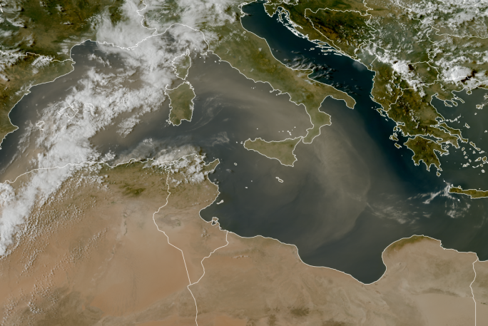 Malta bakes in the heat as Sahara Desert sand blankets central Mediterranean
