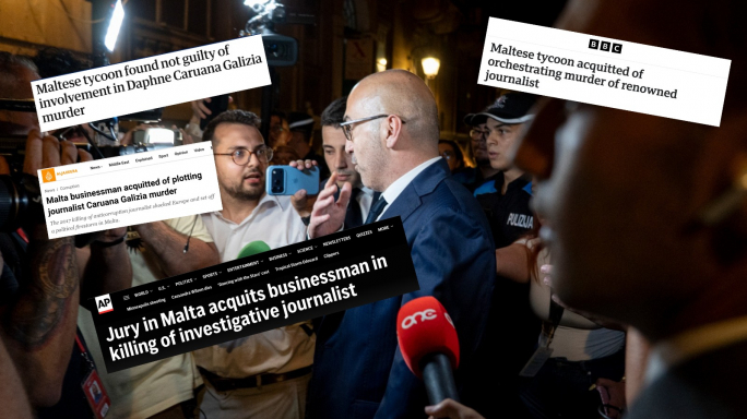 Yorgen Fenech acquittal makes international headlines