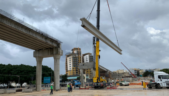 Roads agency says third flyover will be finished month ahead of schedule