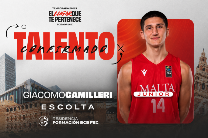 Giacomo Camilleri joins Spanish club BC Badajoz