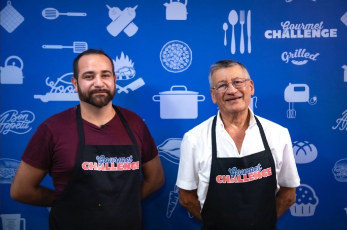 [WATCH] Gourmet Challenge episode 3: Patrick Attard Baldacchino vs Gino Manfredi