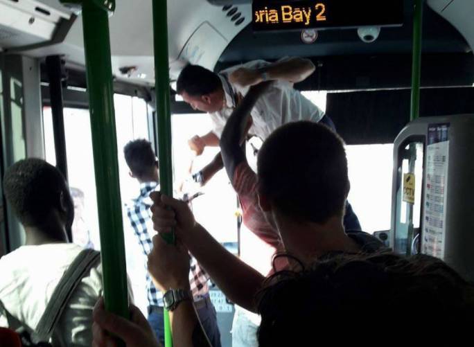 Gozo bus driver pictured 'assaulting passenger' suspended