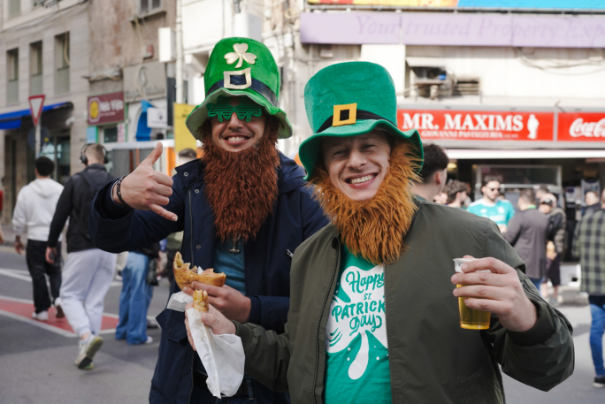 Diversions around Paceville as thousands attend St Patrick's Day celebrations