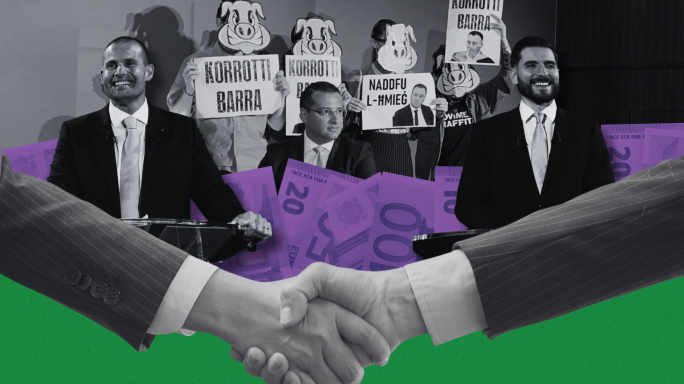 The emperor is naked: Politicians and tycoons at the same trough